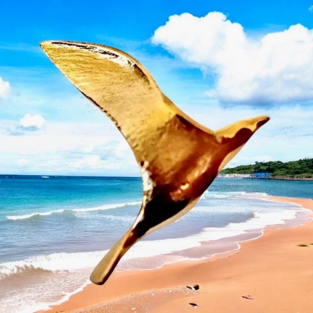 Giovanni Vintage Goldtone Seagull Pin Brooch 45$